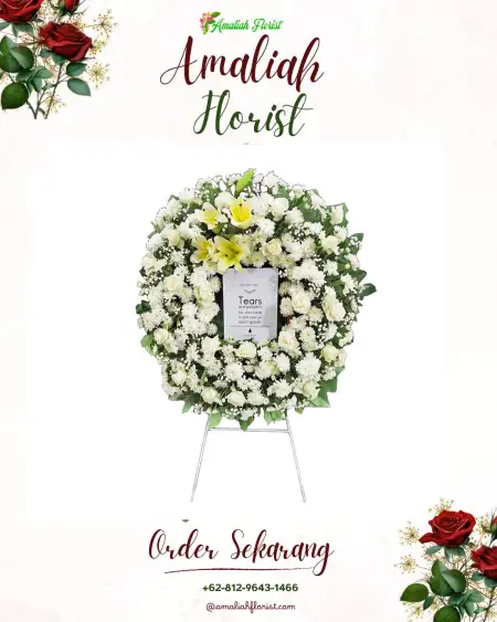 Krans Bunga Duka Sidoharjo